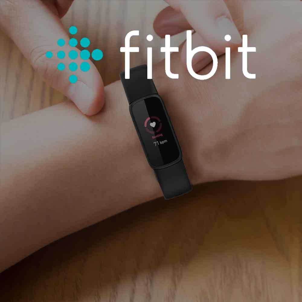 Houston - Bracelet Connecté de Rechange Fitbit Luxe en Silicone