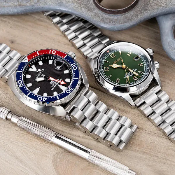 BOSS - Montre en acier inoxydable avec bracelet à maillons et cadran blanc argenté - Couleur