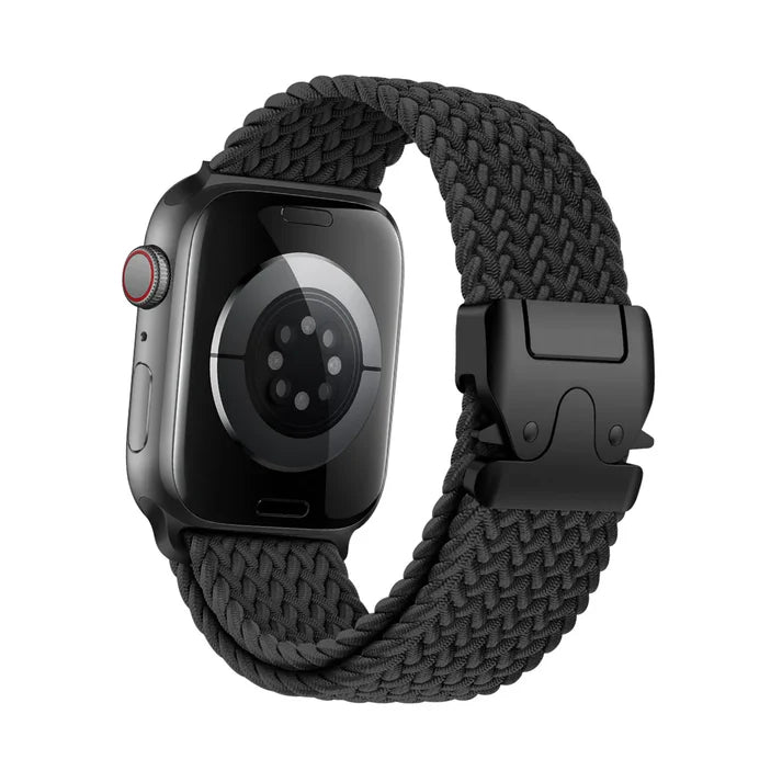Bracelet de Montre Apple Watch en Nylon Noir