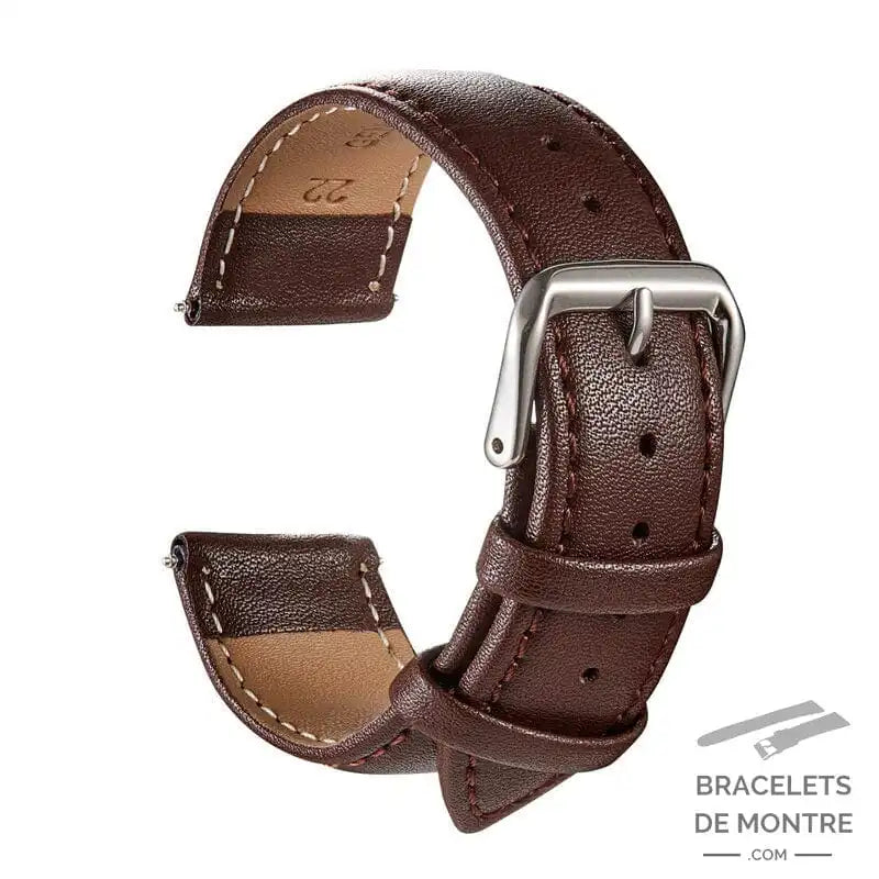 Bracelet Montre Cuir Marron