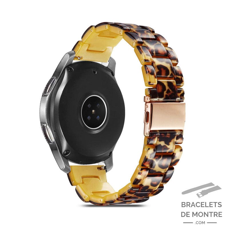 Bracelet Montre Samsung Galaxy Watch en Résine Marron