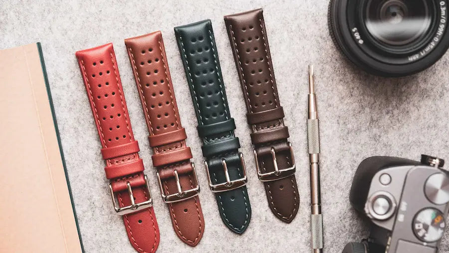 Bracelet De Montre En Cuir, Bracelet De Remplacement En Cuir De Veau Bracelet De Montre En Cuir, Bracelet De Remplacement En Cuir De Veau