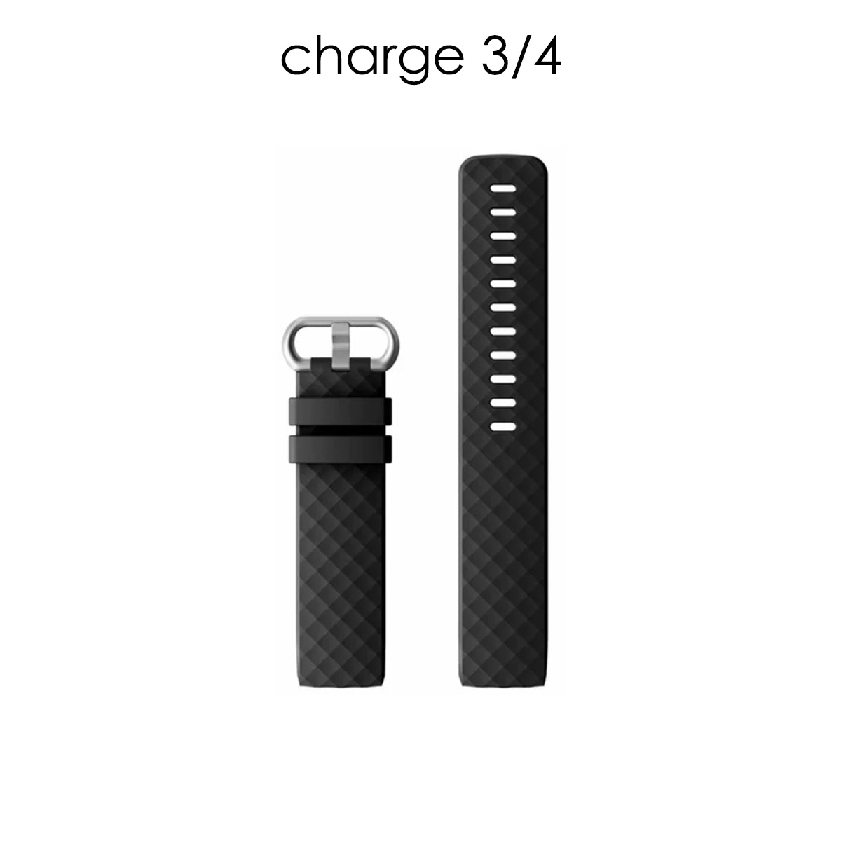 Bracelet Fitbit Charge 3 / Charge 4 Noir