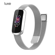 Bracelet Fitbit Luxe en Acier Inoxydable Argent