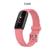 Bracelet Fitbit Luxe en Silicone Rose