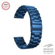 Bracelet Montre Acier Bleu