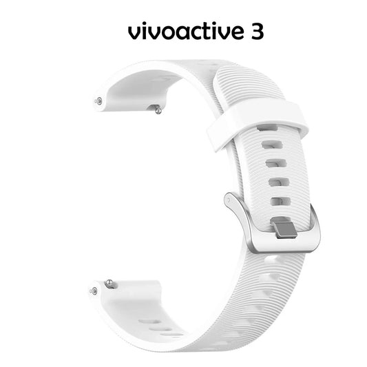 Bracelet Garmin Vivoactive 3 Blanc