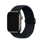 Bracelet Apple Watch en Tissu Noir