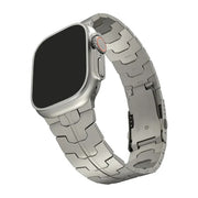 Forte - Bracelet Apple Watch en Titane Gris