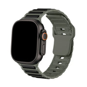 Inverso - Bracelet en Silicone Apple Watch Vert