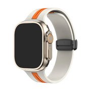 Nautilus 2.0 - Bracelet Apple Watch en Silicone Blanc