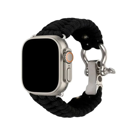 Rix - Bracelet en Nylon pour Apple Watch Noir