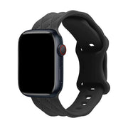 Twil - Bracelet Apple Watch en Silicone Noir