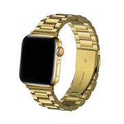 Valeria - Bracelet Apple Watch en Acier Dore