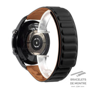 20mm / Noir Kyoto - Bracelet de Montre pour Samsung Watch en Silicone