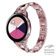 20mm / Rose Ulsan - Bracelet de Montre Femme pour Samsung Watch à Bijoux