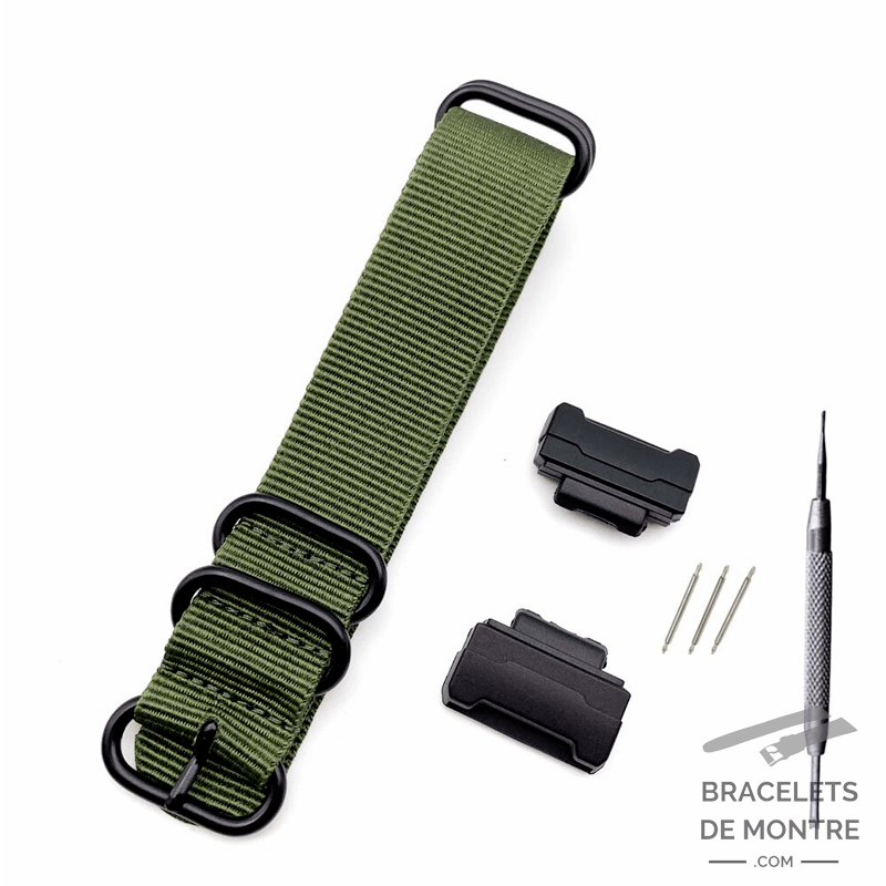 Bracelets de Montre pour Casio G Shock en Nylon NATO